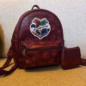 Harry Potter Hogwarts Mini Backpack With Matching Coin Purse